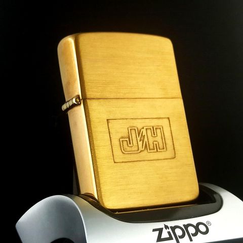 Bật Lửa Zippo Đồng Khối Chu Niên 1932 - 1985 Chủ Đề Cực Hiếm Gặp Sản Xuất Năm 1985 ZL524