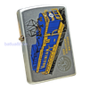 BẬT LỬA ZIPPO CHROME BÓNG SƠN HẤP NHIỆT CHỦ ĐỀ ĐẦU MÁY XE LỬA ĐỜI XVI NĂM 2000 ZL54