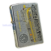 BẬT LỬA ZIPPO CHROME BÓNG SƠN HẤP NHIỆT CHỦ ĐỀ ĐẦU MÁY XE LỬA ĐỜI XV NĂM 1999 ZL57