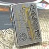 BẬT LỬA ZIPPO CHROME BÓNG SƠN HẤP NHIỆT CHỦ ĐỀ ĐẦU MÁY XE LỬA ĐỜI XV NĂM 1999 ZL57