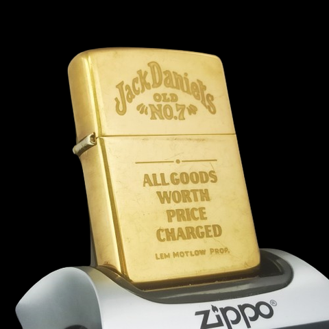 Bật Lửa Zippo Đồng Khối Khắc Ăn Mòn Hiếm Gặp Đời XIII La Mã Năm 1997 ZL599