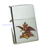BẬT LỬA ZIPPO CHROME BÓNG SƠN HẤP NHIỆT CHỦ ĐỀ HÃNG BIA ĐỜI VIII NĂM 1997 ZL6