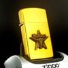 Bật Lửa Zippo Slim Đồng Khối Marlboro Longhorns Đầu Bò Đời VII La Mã Năm 1991 Cực Hiếm Gặp ZL604