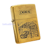 BẬT LỬA ZIPPO BRASS SƠN HẤP NHIỆT CHỦ ĐỀ DORAL ĐỜI XII NĂM 1996 ZL64