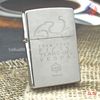 BẬT LỬA ZIPPO CHROME VESPA KỶ NIỆM 50 NĂM BẢN XUẤT CHÂU ÂU ĐỜI XII NĂM 1996 ZL67