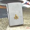 BẬT LỬA ZIPPO CHROME EMBLEM HỘI TAM ĐIỂM ĐỜI VII NĂM 1991 ZL83