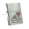 BẬT LỬA ZIPPO CHROME TẦU CHIẾN ĐỜI XII NĂM 1996 ZL89