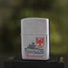 BẬT LỬA ZIPPO CHROME TẦU CHIẾN ĐỜI XII NĂM 1996 ZL89