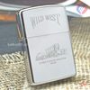 BẬT LỬA ZIPPO CHROME BÓNG CHỦ ĐỀ WILD WEST ĐỜI V NĂM 1989 ZL8