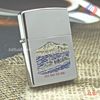 BẬT LỬA ZIPPO CHROME BÓNG TẦU CHIẾN ĐỜI XIII NĂM 1997 ZL92