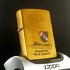 BẬT LỬA ZIPPO BRASS TẦU CHIẾN ĐỜI XII LA MÃ NĂM 1996 ZL97