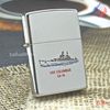 BẬT LỬA ZIPPO CHROME BÓNG TÀU CHIẾN ĐỜI XIV NĂM 1998 ZL99