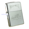 BẬT LỬA ZIPPO CHROME BÓNG CHỦ ĐỀ WILD WEST ĐỜI VIII NĂM 1992 ZL9