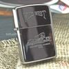 BẬT LỬA ZIPPO CHROME BÓNG CHỦ ĐỀ WILD WEST ĐỜI VIII NĂM 1992 ZL9