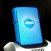 Bật Lửa Zippo Mạ Sa Phia Xanh Cả Vỏ Lẫn Ruột Bản Limited Cực Kỳ Hiếm, Đời XV La Mã Năm 1999 ZQH114