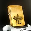 Bật Lửa Zippo Đồng Khối Marlboro Longhorns Đầu Bò Chu Niên 1932 - 1990 Cực Hiếm ZQH78
