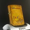 Bật Lửa Zippo Đồng Nguyên Khối Chu Niên Năm 1932 - 1982 Tầu Chiến 2 Mặt Rất Hiếm, Giá Trị Sưu Tầm Cực Cao ZQH94