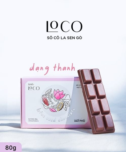  LOCO - Sô cô la Sen Gò (dạng thanh) 