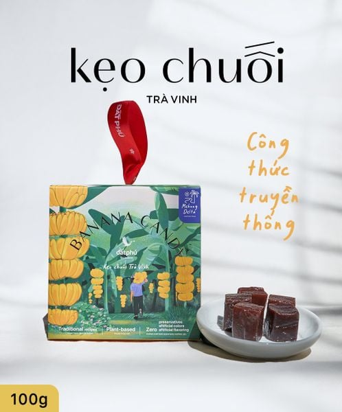  KẸO CHUỐI Trà Vinh 