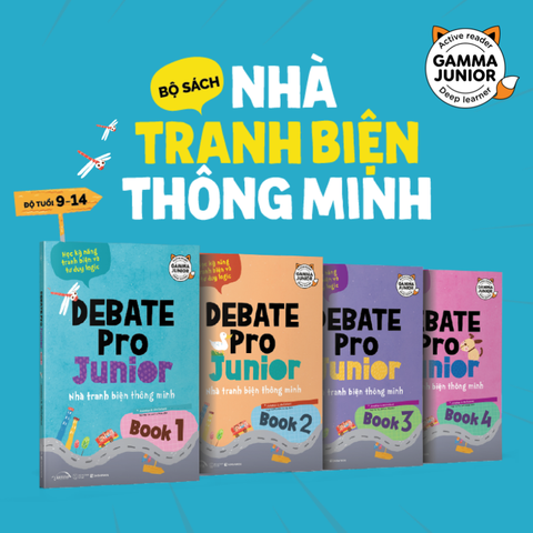 Debate Pro Junior (Trọn bộ 4 cuốn)