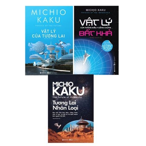 Combo Những cuốn sách Vật lý xuất sắc nhất của Kaku