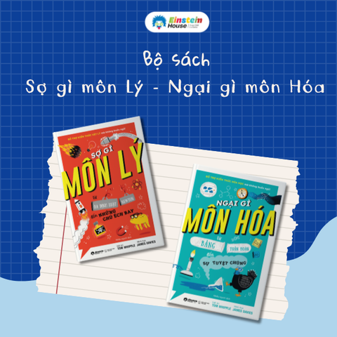 Combo Sợ gì môn Lý - Ngại gì Môn Hóa