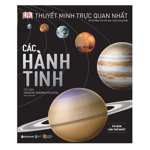 Cuốn sách DK Hành Tinh - Thuyết minh trực quan nhất về các hành tinh