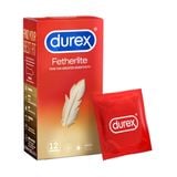  Bao Cao Su Durex Fetherlite Chính Hãng, Siêu Mỏng, Trơn 