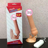  DV Giả Chuck Hít Tường Có Điều Khiển, Rung, Da Mềm 