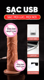  DV Giả Hít Tường We Love Lilo Spark Wand, Xoay 360 Nhiều Chế Độ Rung, Silicone Mềm Mại Chân Thật 