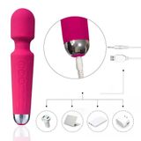  Chày Massage Quiet Size Lớn, Nhiều Tần Số Rung, Sạc Điện 