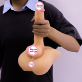  DV Giả Nguyên Khối Silicone, Có Mông Dán Tường, Mềm Mại, Chân Thật 