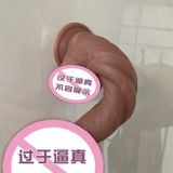  DV Không Rung Hít Tường Long Love, Mềm Mại Như Thật - Màu Da Nâu - Size Small 