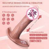  DV giả Massage Sử Dụng Đa Năng Có Điều Khiển Từ Xa, Nhiều Chế Độ Rung Thụt, Siêu Mềm Size Nhỏ Sạc Điện 