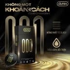  BCS Durex Siêu Mỏng 001 - Hộp 3s 