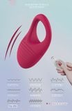  Vòng Đeo DV Nam Giới Yuman Cock Ring, Có Điều Khiển Từ Xa, Nhiều Tần Số Rung 