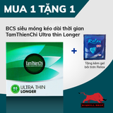  Bao Cao Su TTC Ultrathin Longer, Mỏng, Kéo Dài Thời Gian Nam Giới 