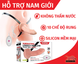  Trap On Love Toy  ( Có Dây Đeo, Rỗng Ruột, Dành Cho Nam, 10 Tần Số Rung, Có Điều Khiển ) 
