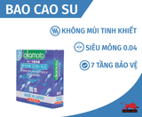  Bao cao su Okamoto Beyond Seven, Mỏng, 07 Tần Bảo Vệ, Diệt TT Nam Giới 