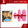 [Giảm 10%- Combo ] Bao Cao Su Innova 3s + Trứng Rung Tình Yêu 2 Đầu 