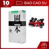  [Giảm 15%] Bao cao su Okamoto siêu mỏng hương vani + bộ đồ chơi tình yêu 9 món cao cấp 