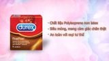  Bao Cao Su Durex Real Feel , Hộp 03 Cái, Siêu Mỏng, Không Mùi Cao Su 