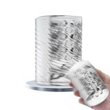  Cốc Thủ Dâm Mini Dành Cho Nam Silicone Trong Suốt Mowan ( Có Rung, Gân, Gai ) 