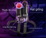  Bao Ngón Tay 02 Ngón Có Rung Gai Và Điều Khiển Từ Xa Ergonomic Gold Nhiều Chế Độ 