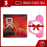  [Siêu combo] Bao cao su OK + trứng rung 1 đầu 