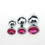  Phích Cắm Hậu Môn Inox Đinh Đá, Nhiều Size 