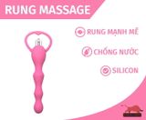  I Sale 2026 I Cây Massage Chuỗi Hạt - Silicone mềm, Không Dây, Nhiều Chế Độ Rung 
