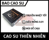  Bao Cao Su Olo 0.01 - Siêu Mỏng - Hộp Đen 