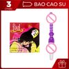  [Giảm 15%] Bao cao su Feel 4 in 1 + massage cửa sau nhiều nấc 