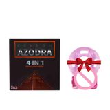  [Siêu combo] Bao cao gân gai kéo dài Azodra 4 in 1 + vòng nhẫn rung 